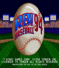 RBI Baseball '94 - Full Names Fix ROM