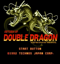 Return of Double Dragon Music Fix Game