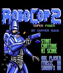 Robocop 2 Super Power Game