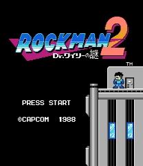 Rockman 2 MMC6 hack Spiel