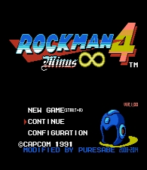 Rockman 4: Minus Infinity Game