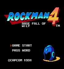 Rockman 4: Rase Fall of Wily ROM