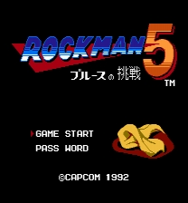 Rockman 5: Blues no Chousen ROM