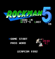 Rockman 5: Dood in Wily's Last Game