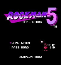 Rockman 5: Haze Stars ROM
