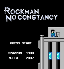 Rockman No Constancy Jeu