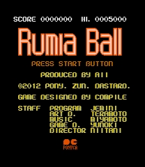 Rumia Ball Game