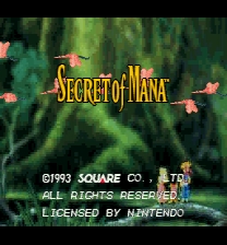Secret of Mana MSU-1 Game