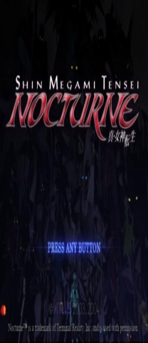 Shin Megami Tensei: Nocturne - Hardtype Jogo