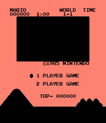 Silhouette Mario Bros. ROM