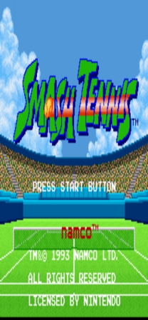 Smash Tennis (Europe) NTSC Patch ROM