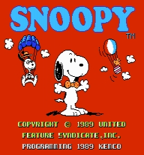 Snoopy's Silly Sports Spectacular MMC1 to MMC3 ゲーム