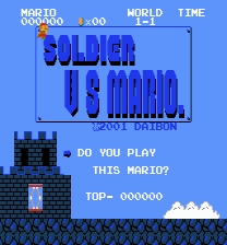 Soldier Vs. Mario Game