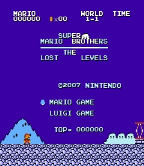 Strange Mario Brothers: The Lost Levels 2.0 Game