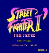 Street Fighter II Hyper Fighting Easy Move Game