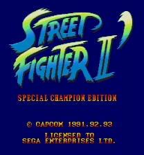 Street Fighter II' - Special Champion Edition (USA) Donus Hack ROM