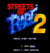 Streets of Rage 2 Color Hack Game