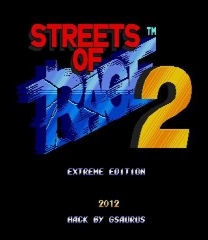 Streets of Rage 2 - Extreme Edition Jogo