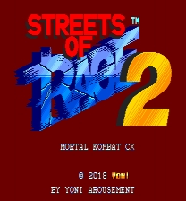 Streets of Rage 2: Mortal Kombat CX Gioco