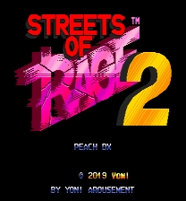 Streets of Rage 2: Peach DX Juego