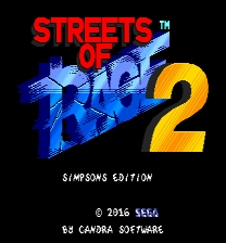 Streets of Rage 2: Simpsons Edition Game
