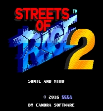 Streets of Rage 2: Sonic and Miku Game