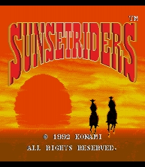 Sunset Riders - Enhanced Colors Juego