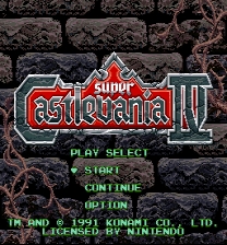 Super Castlevania IV - don't move ROM