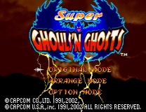 Super Ghouls'n Ghosts Redux Game