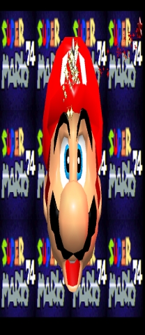 Super Mario 74 on Console Gioco