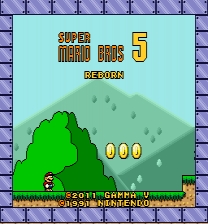 Super Mario Bros. 5 - Reborn ゲーム
