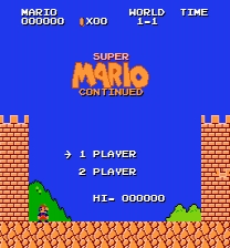 Super Mario Bros. Continued Spiel