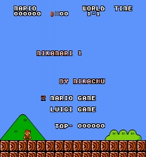 Super Mario Bros. - Mikamari 1 Game