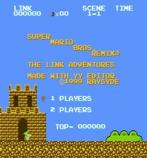 Super Mario Bros. - Remix 3 The Link Adventures Game