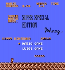 Super Mario Bros. Super Special Edition ROM