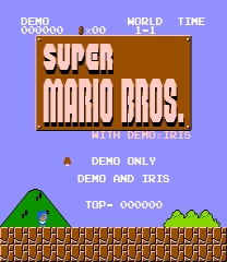 Super Mario Bros with Demo and Iris Game