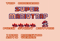 Super Mario Trap ゲーム