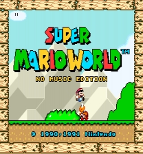 Super Mario World: No Music Edition ROM