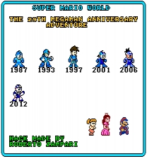 Super Mario World: The Megaman 29th Anniversary Adventure ROM