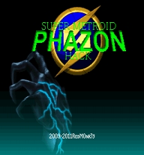 Super Metroid Phazon Hack 0.3 Game