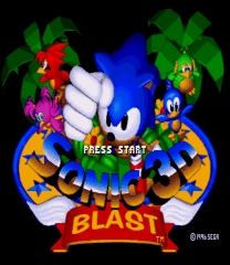 Super Sonic in Sonic 3D ROM
