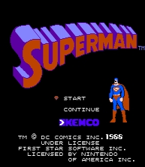 Superman (easy mode) Jeu