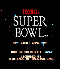 Tecmo Action Bowl: 2014 Game