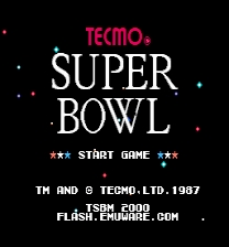 Tecmo Super Bowl: 1987-88 ROM