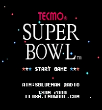 Tecmo Super Bowl: 1993 Game
