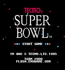 Tecmo Super Bowl: 1995 ROM