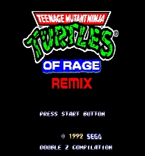 Teenage Mutant Ninja Turtles of Rage Remix ゲーム