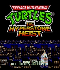 Teenage Mutant Ninja Turtles: The HyperStone Heist - Enhanced Colors ゲーム