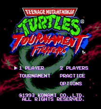 Teenage Mutant Ninja Turtles: Tournament Fighter - Playable Bosses Game