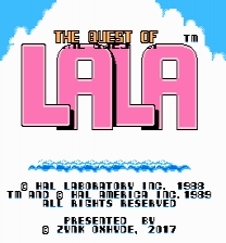 The Quest of Lala ゲーム